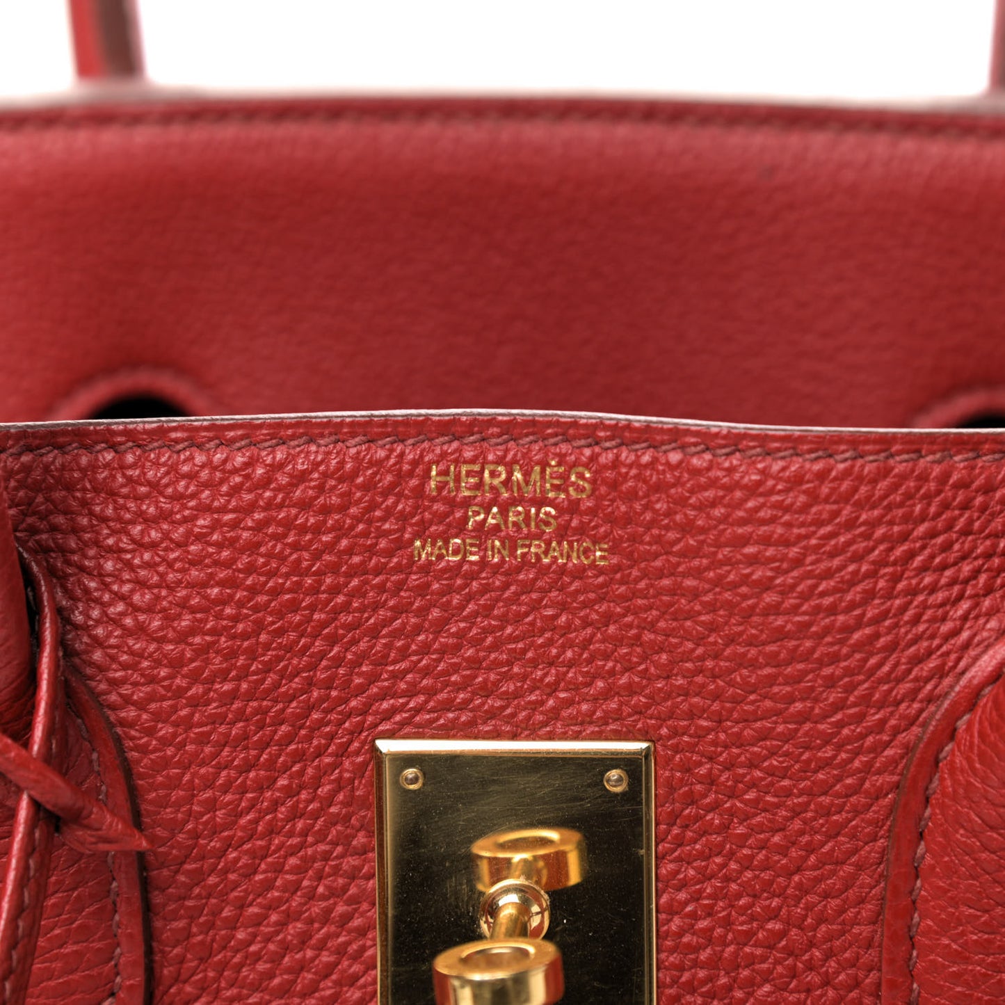 Togo Birkin 35 Rouge Vif