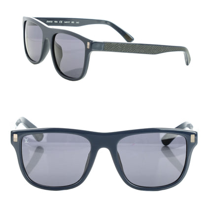 Louis Vuitton Influence Carre Sunglasses Z0692E Blue Grey 1 of 6