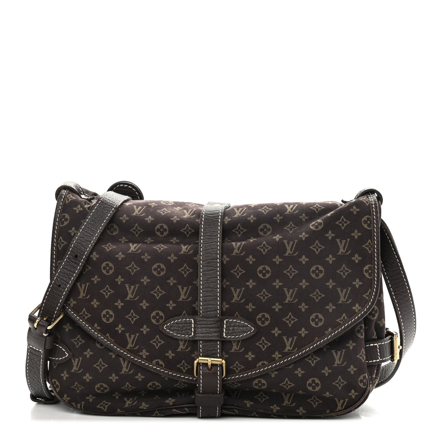 Louis Vuitton Monogram Mini Lin Saumur Ebene 1 of 10