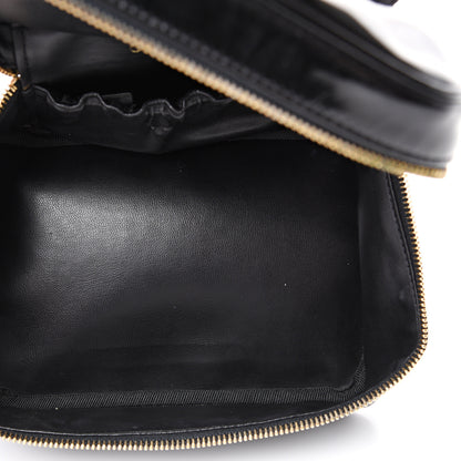 Chanel Patent Vanity Cosmetic Case Black 4 of 12