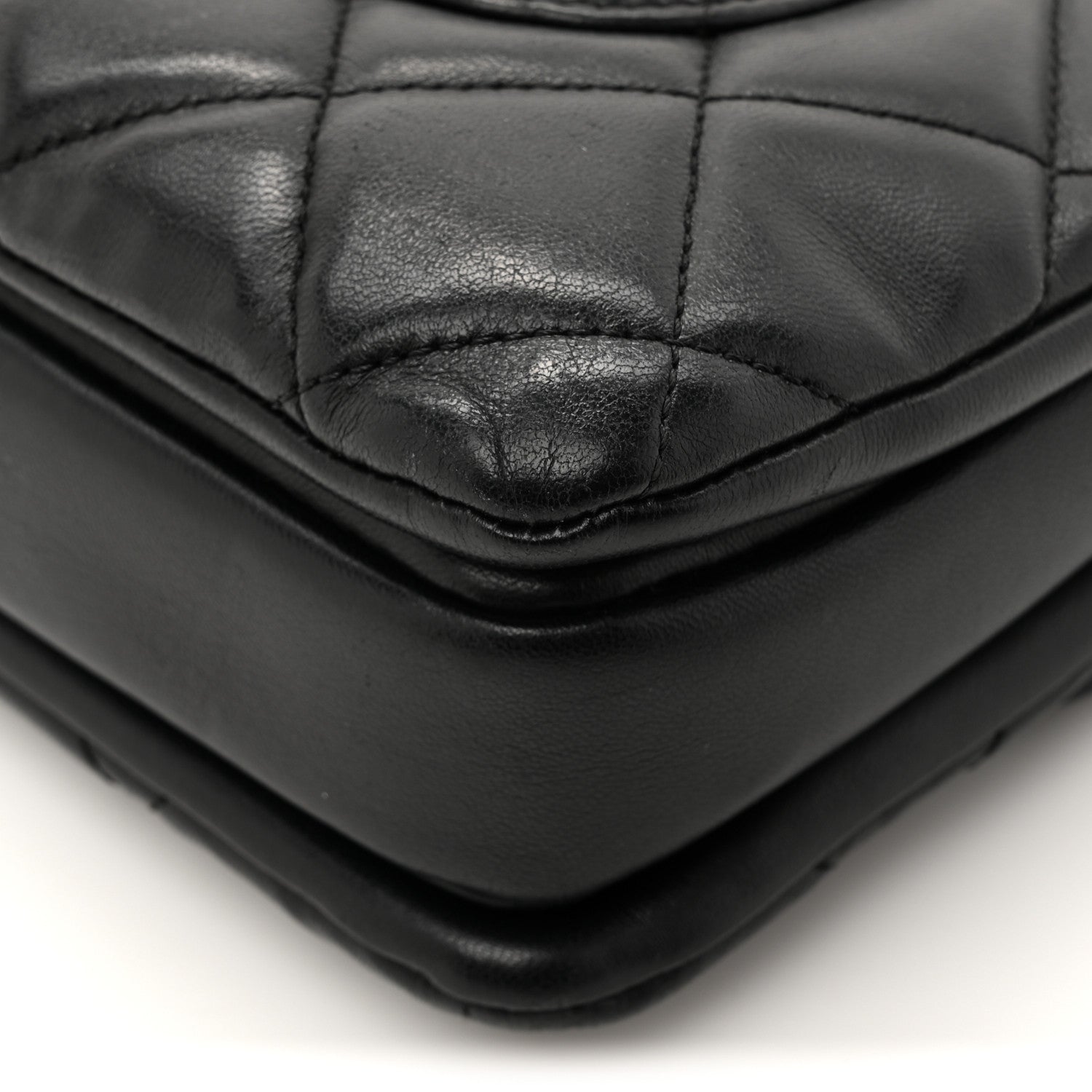 Chanel Lambskin Quilted Small Trendy CC Dual Handle Flap Bag Black 17 of 18