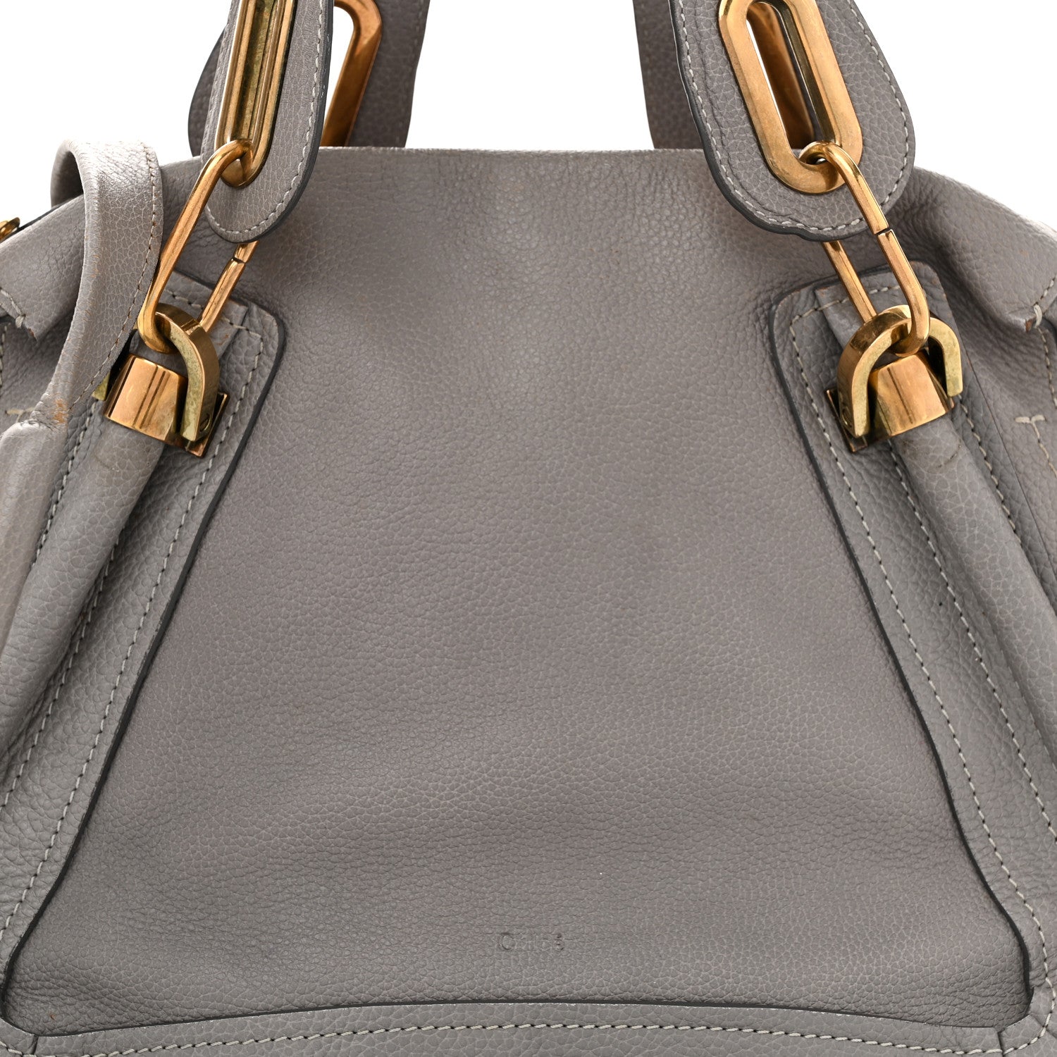Chloe Calfskin Medium Paraty Cashmere Grey 8 of 12