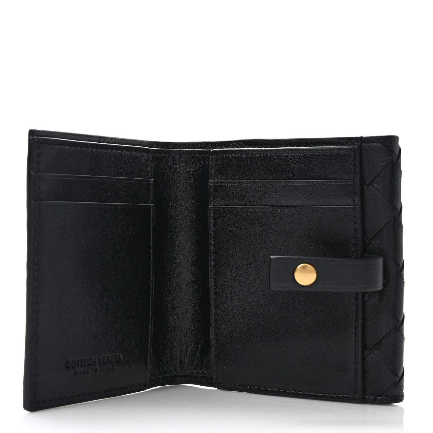 Nappa Intrecciato Wallet Black