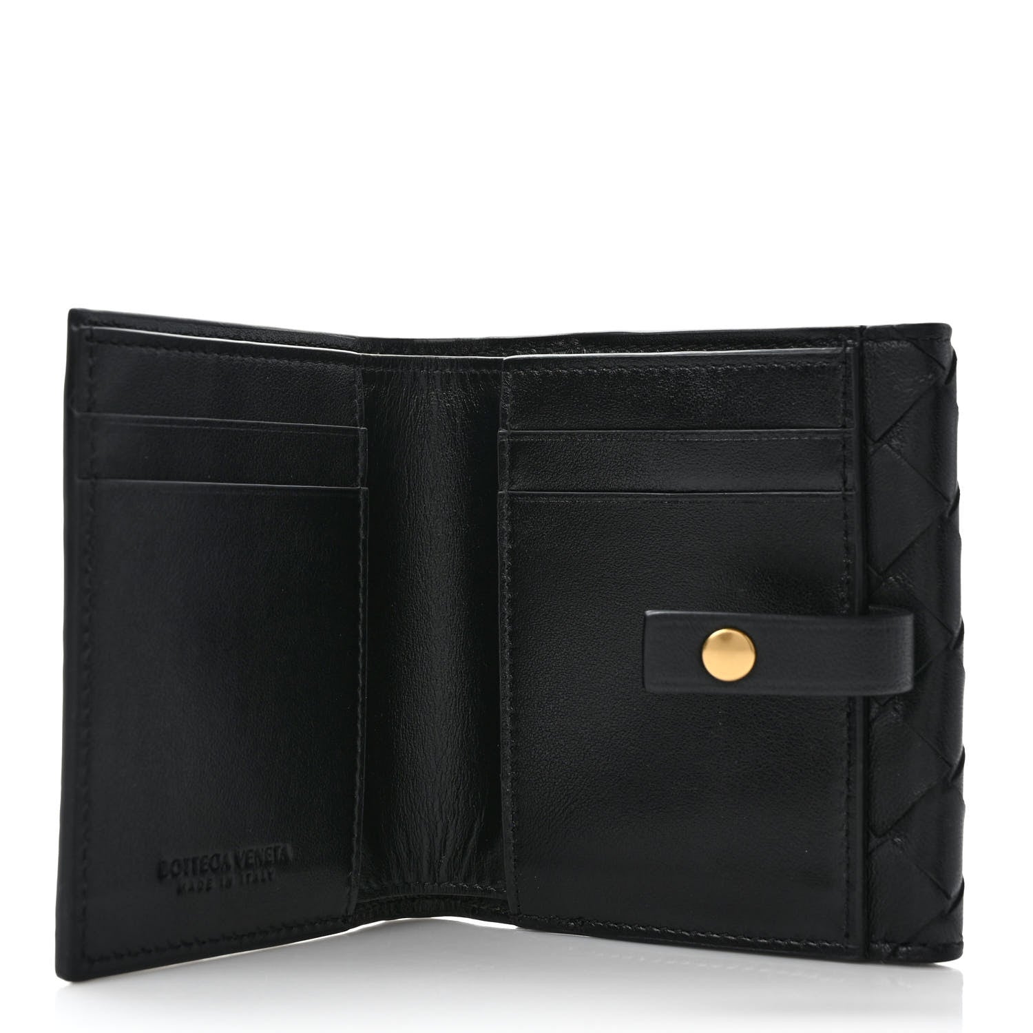 Bottega Veneta Nappa Intrecciato Wallet Black 5 of 6