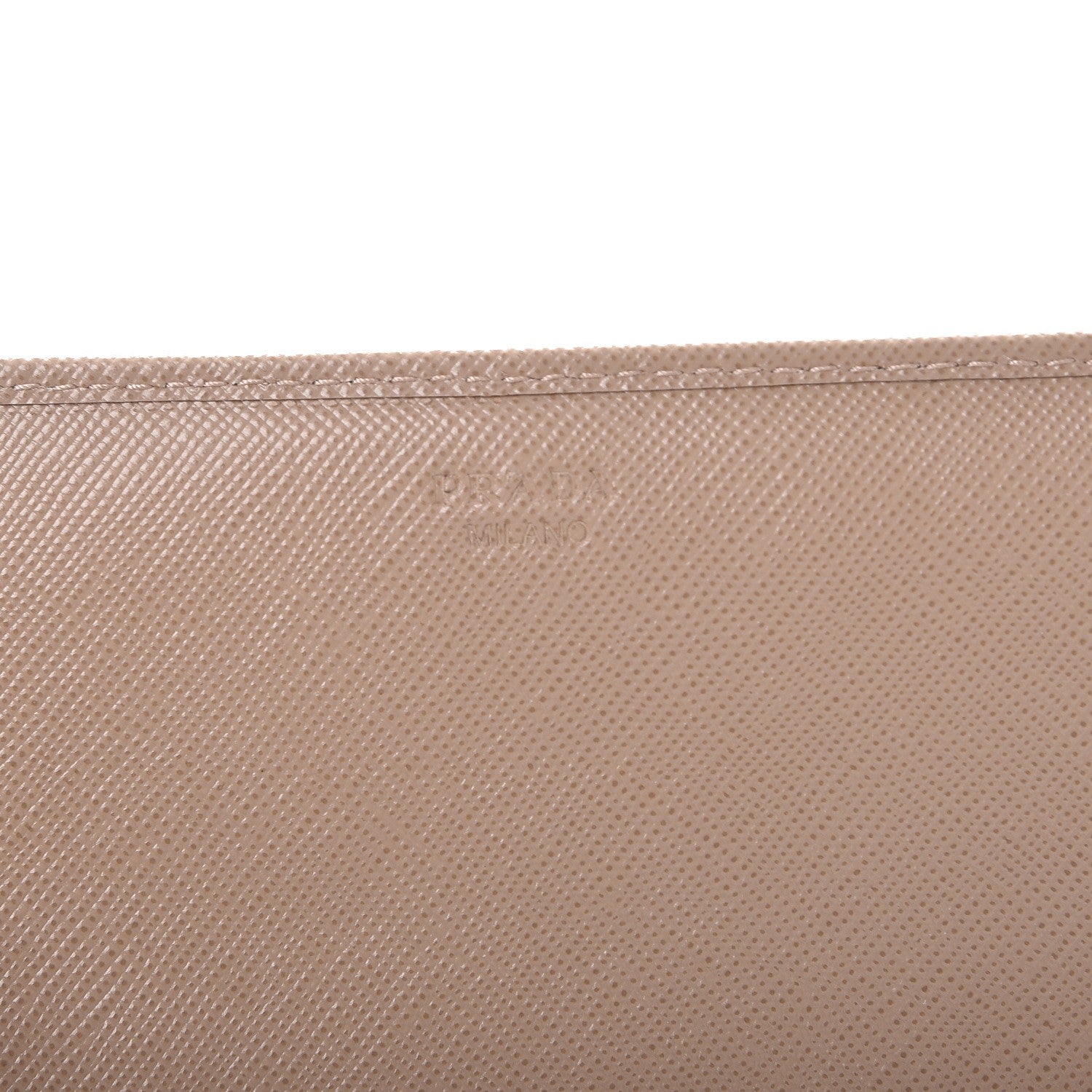Prada Saffiano Metal Oro Chain Wallet Cammeo 6 of 10