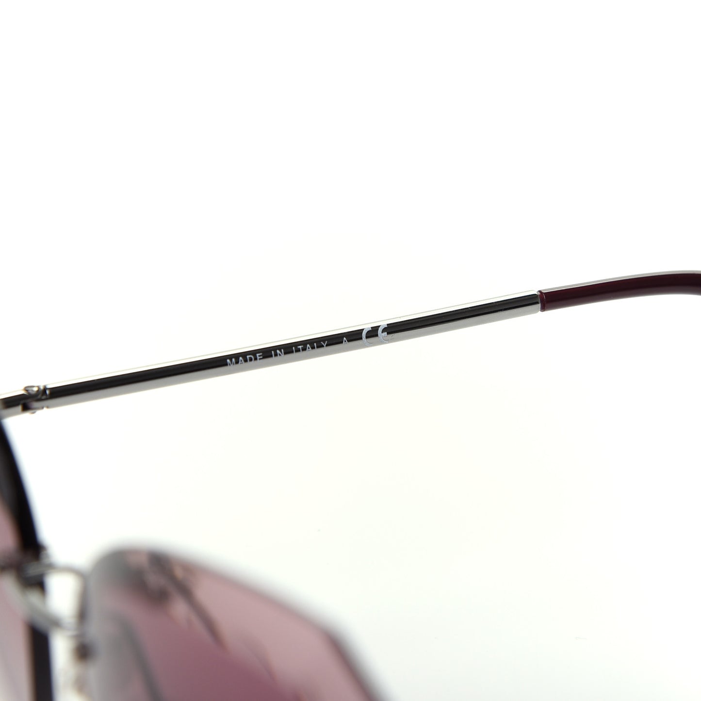 Metal Spring Round Sunglasses 4220 Pink