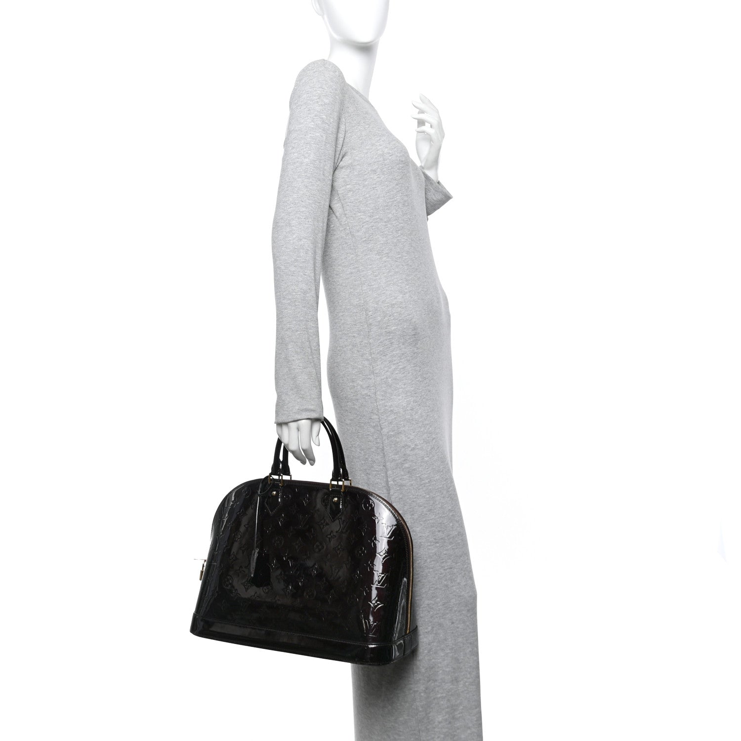 Louis Vuitton Vernis Alma GM Amarante 2 of 13