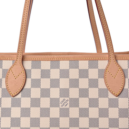 Louis Vuitton Damier Azur Neverfull MM 8 of 11