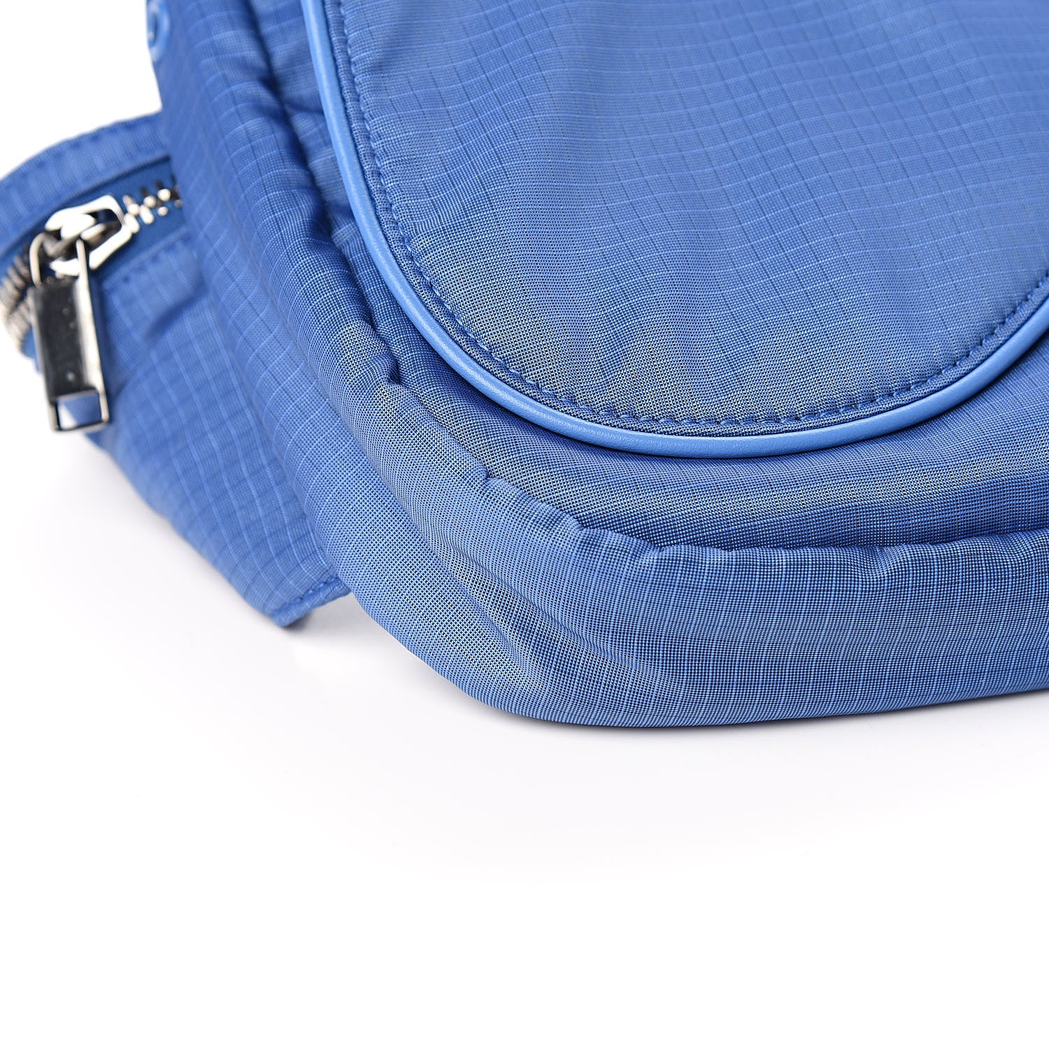 Christian Dior Nylon Saddle Belt Bag Blue 7 of 11