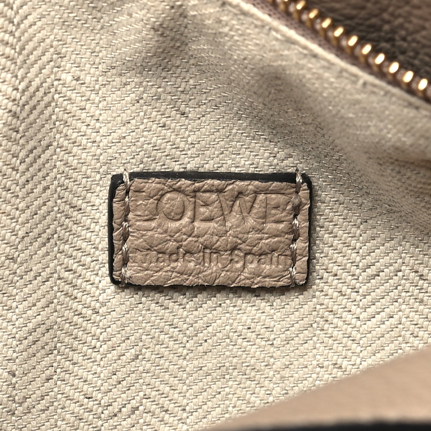 Calfskin Mini Puzzle Bag Sand
