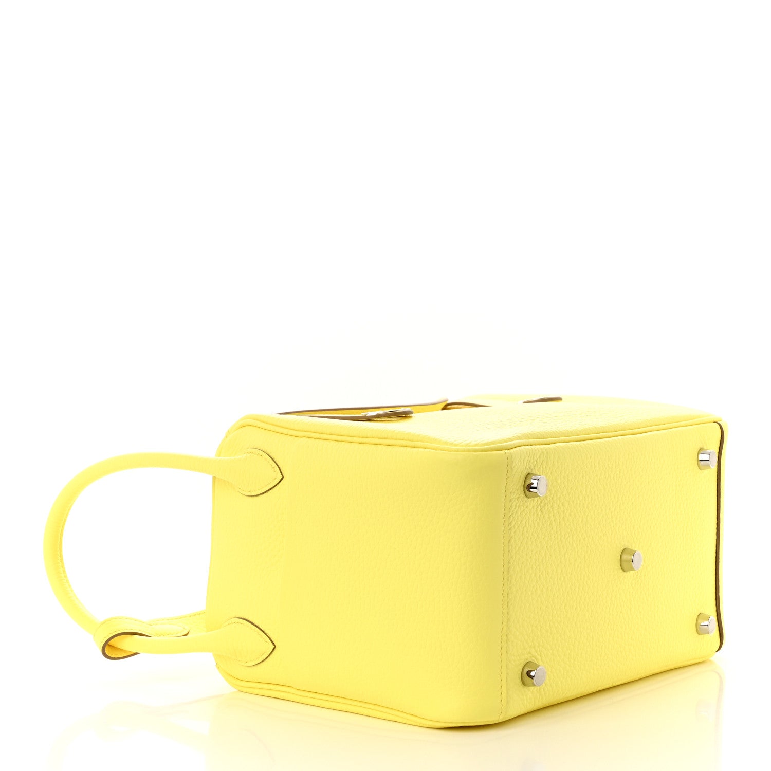 Hermes Taurillon Clemence Lindy 26 Limoncello 4 of 11