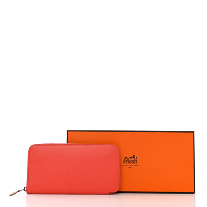 Hermes Epsom Silk'In Wallet Rose Jaipur 10 of 10