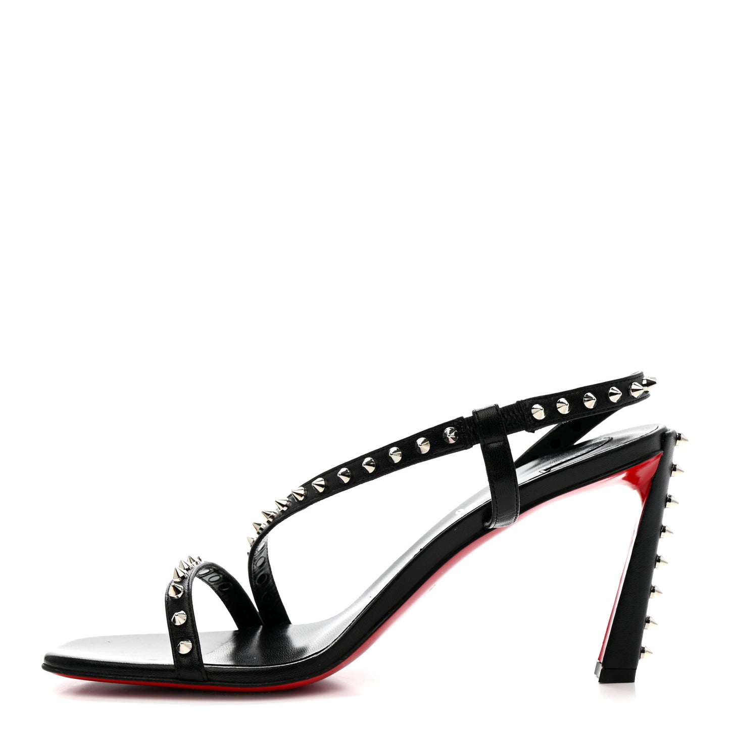 Nappa Rosa Condorapik 85 Spike Sandals 38.5 Black