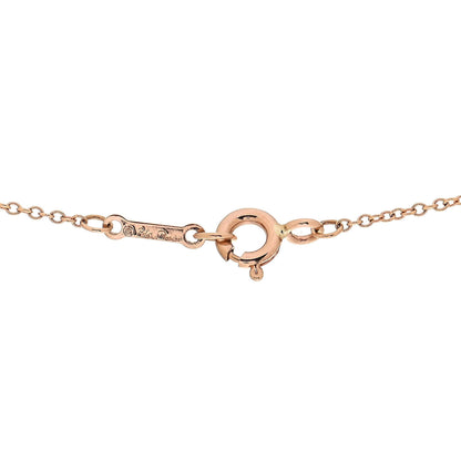 Tiffany 18K Rose Gold Paloma's Graffiti Love Pendant Necklace 4 of 4
