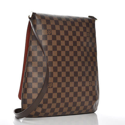 Louis Vuitton Damier Ebene Musette GM 3 of 10
