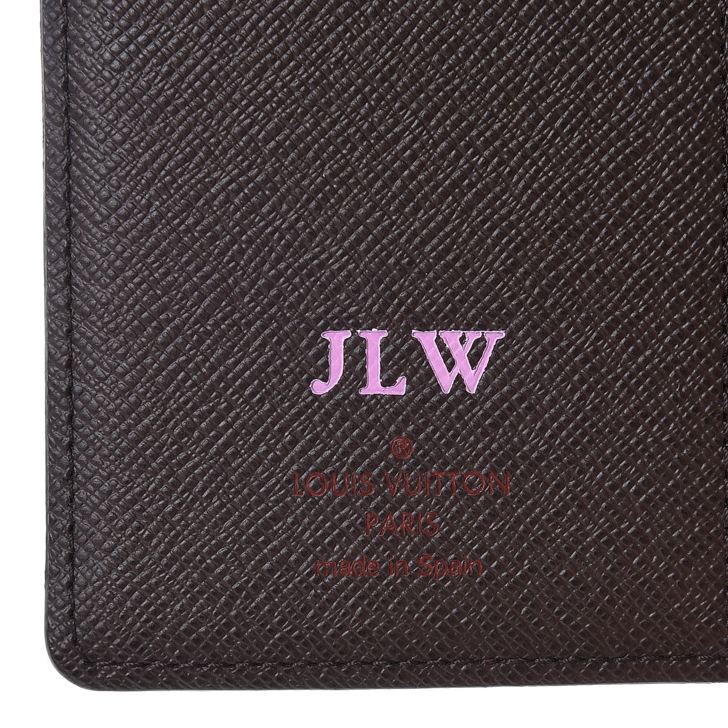 Damier Ebene Small Ring Agenda Cover