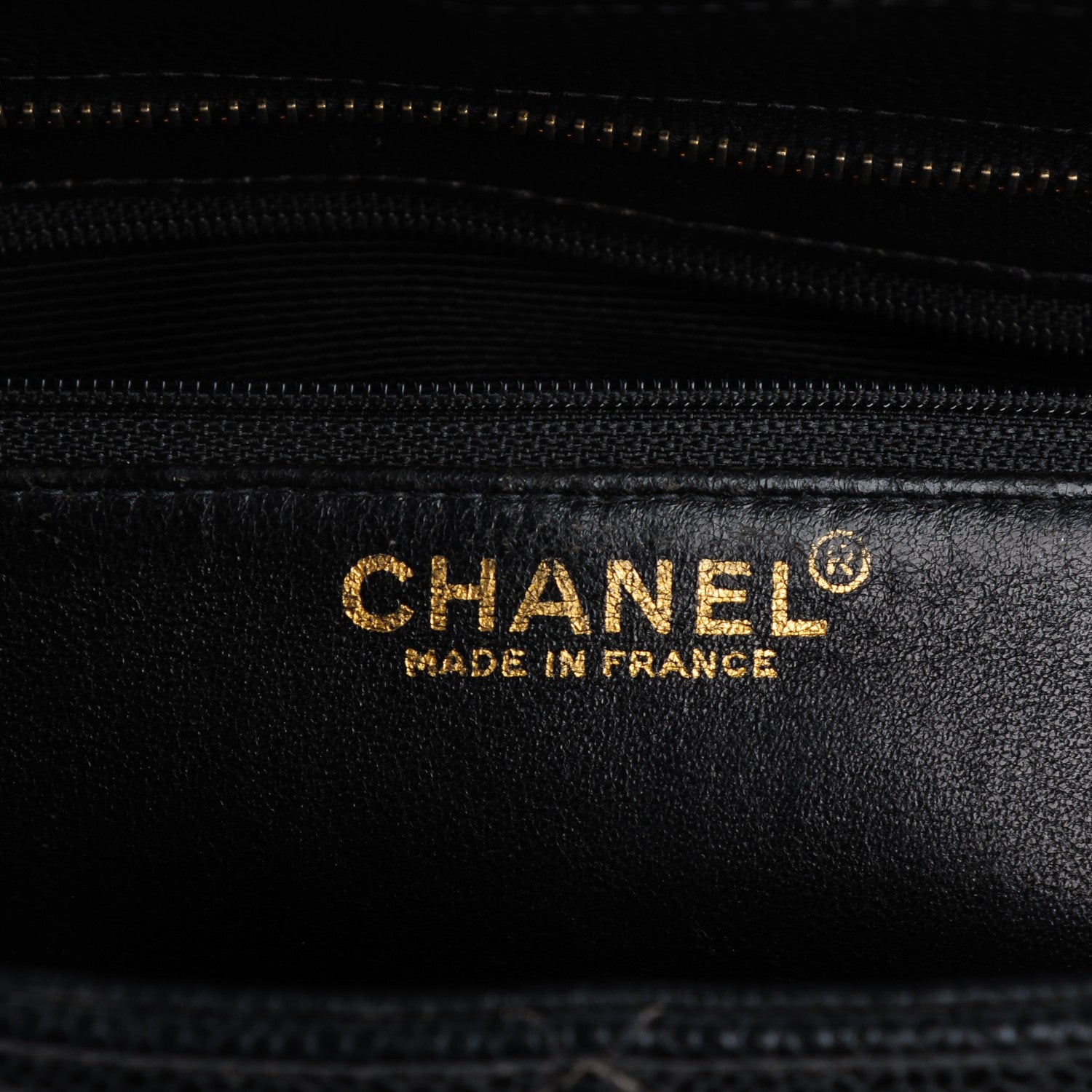 Chanel Caviar Quilted Medallion Tote Black 6 of 7