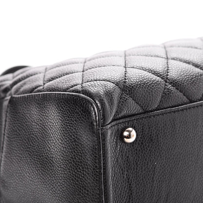 Chanel Caviar Quilted Bowler Black 9 of 11