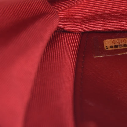 Chanel Caviar Quilted Wallet on Chain WOC Red 6 of 9