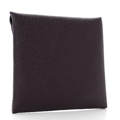 Hermes Epsom Bastia Coin Purse Raisin 2 of 7