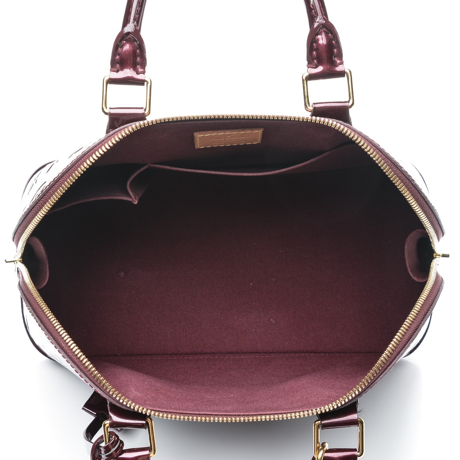 Louis Vuitton Vernis Alma PM Rouge Fauviste 5 of 6