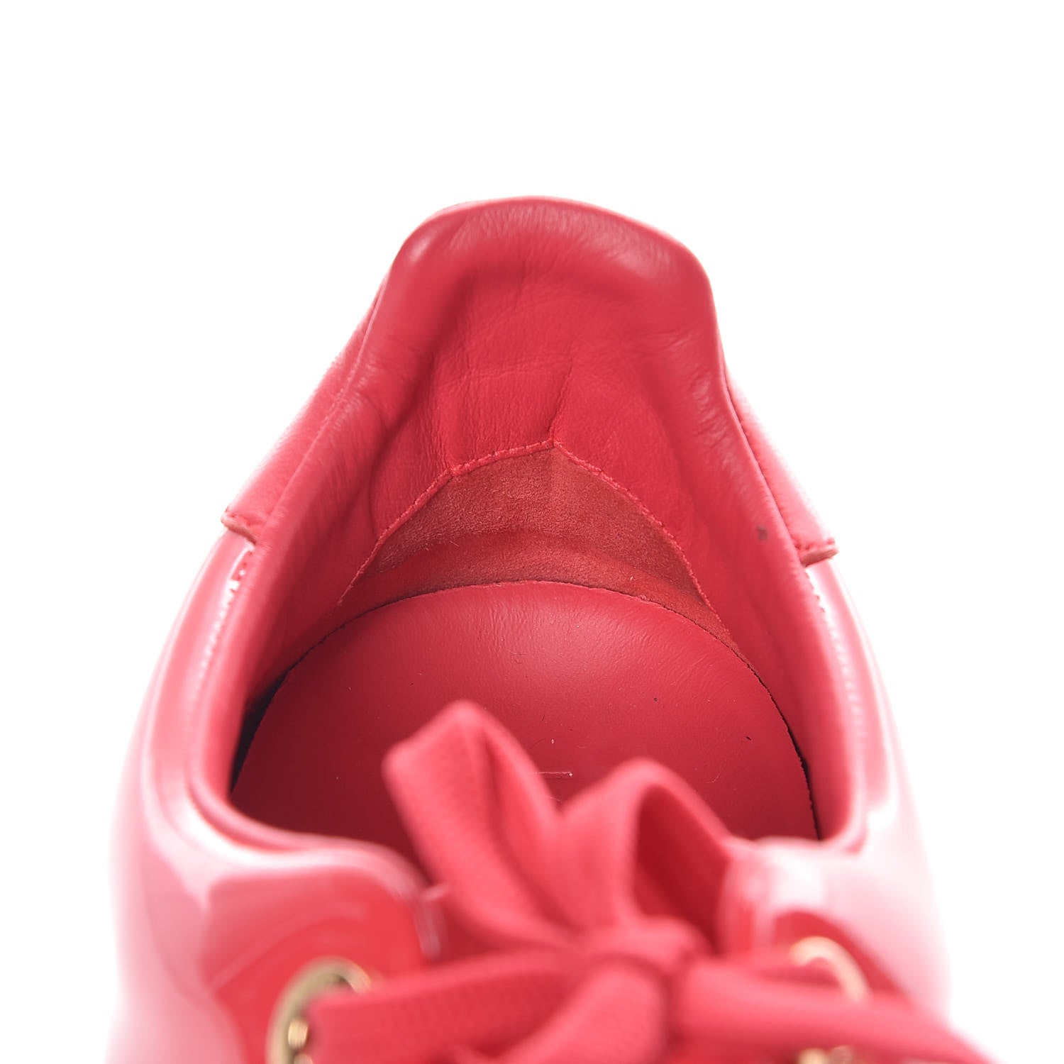 Louis Vuitton Patent Calfskin Frontrow Sneakers 39 Framboise 14 of 14