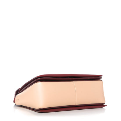 Celine Shiny Smooth Calfskin Medium Frame Shoulder Bag Ruby Nude 4 of 10