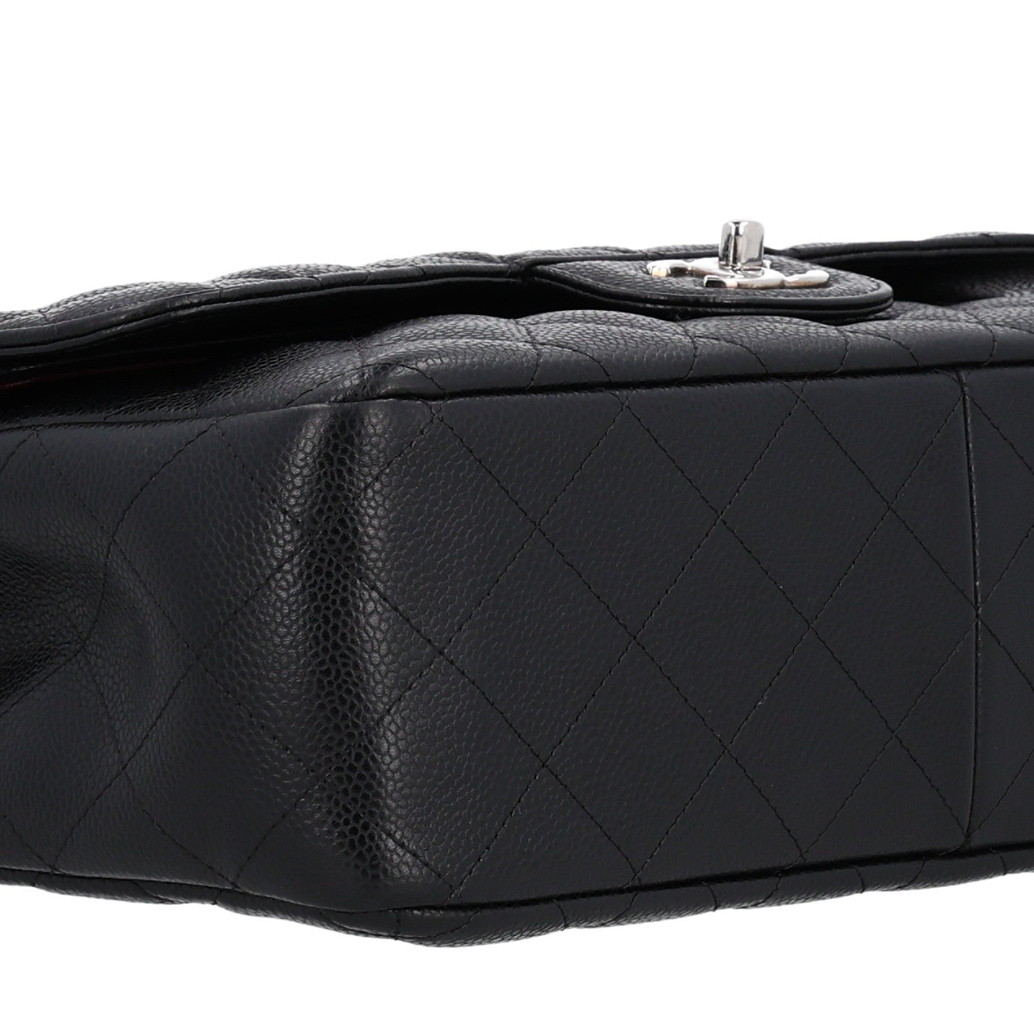 Chanel Caviar Quilted Jumbo Double Flap Black 10 of 10