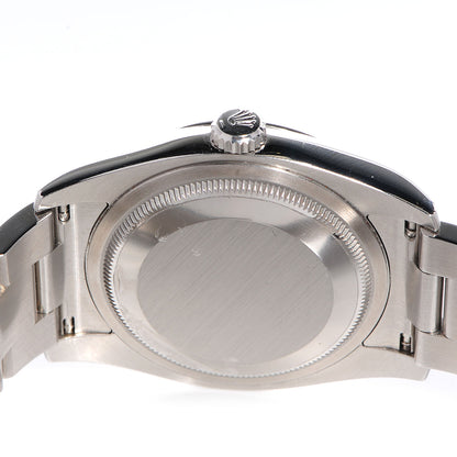 Rolex Stainless Steel 36mm Oyster Perpetual Watch Black 116000 3 of 7