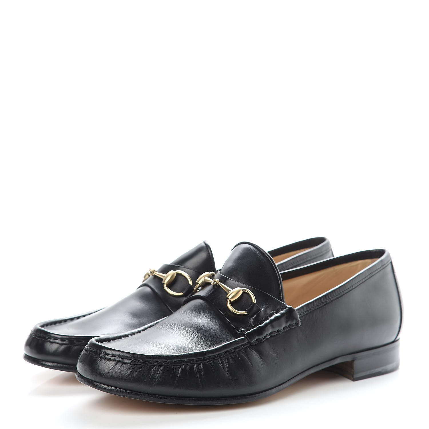 Gucci Calfskin Mens 1953 Horsebit Loafers 13 Black 3 of 10