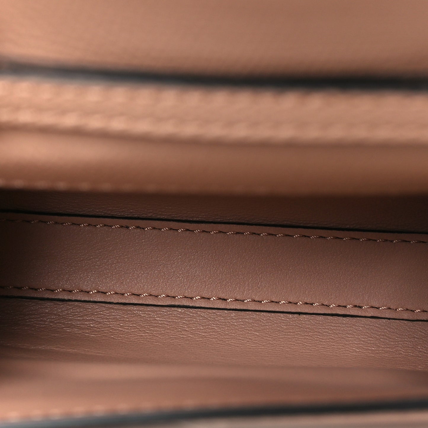 Calfskin Micro VSling Top Handle Bag Rose Cannelle