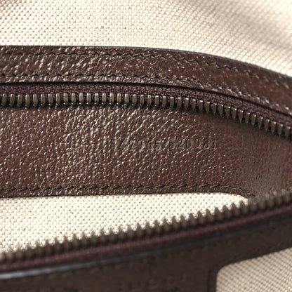 Gucci GG Supreme Monogram Calfskin Web Small Ophidia Day Backpack Beige Ebony New Acero 7 of 10