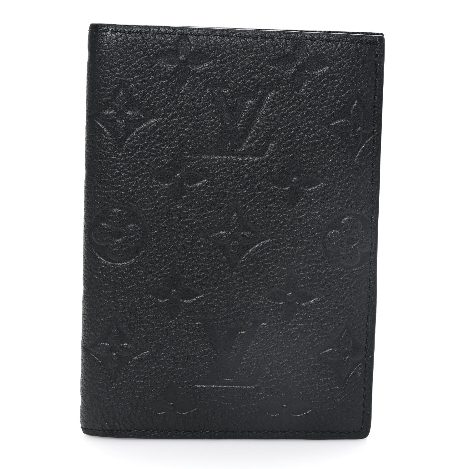Louis Vuitton Empreinte Monogram Passport Cover Black 1 of 7