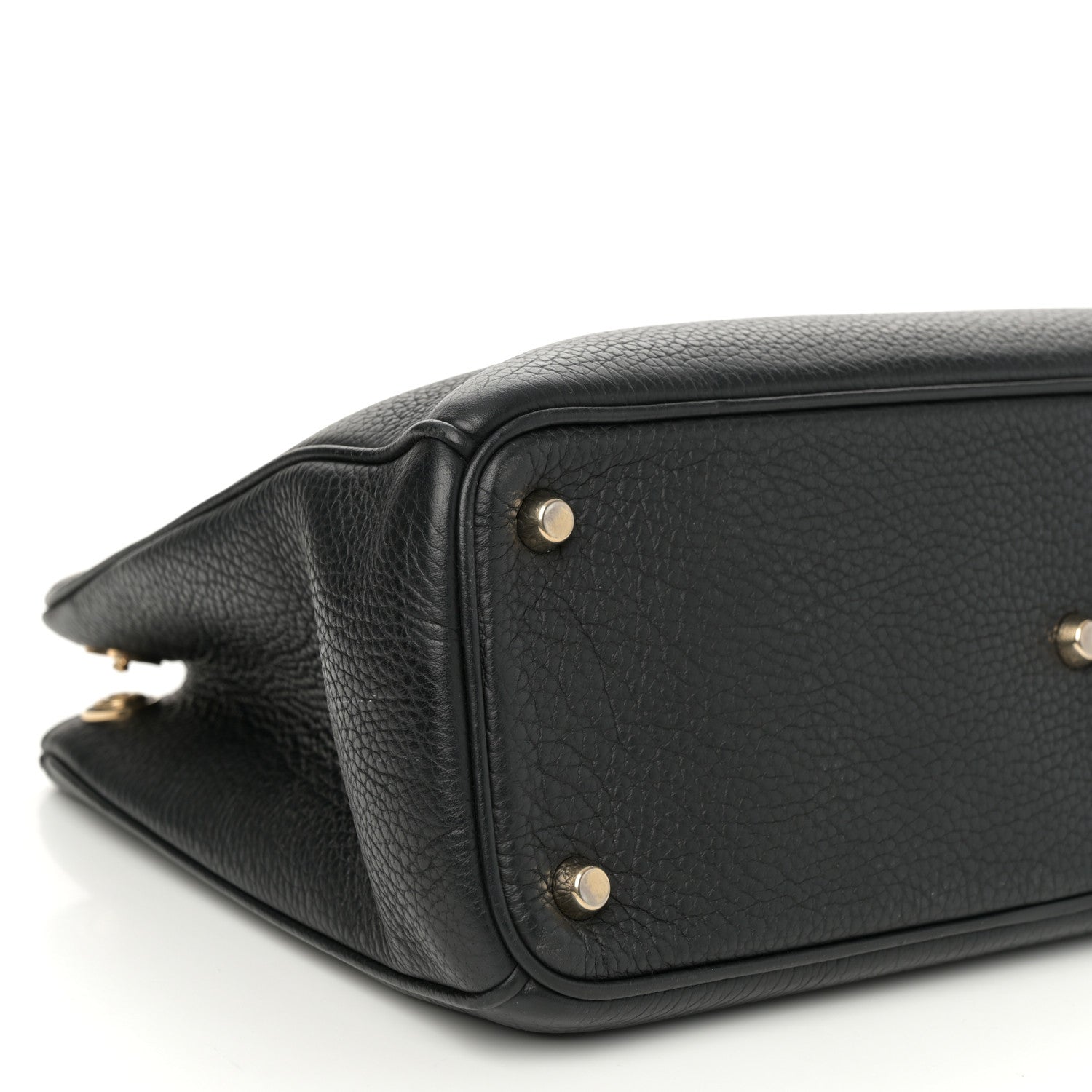 Christian Dior Bullcalf Medium Diorissimo Tote Black Rose Indien 10 of 12
