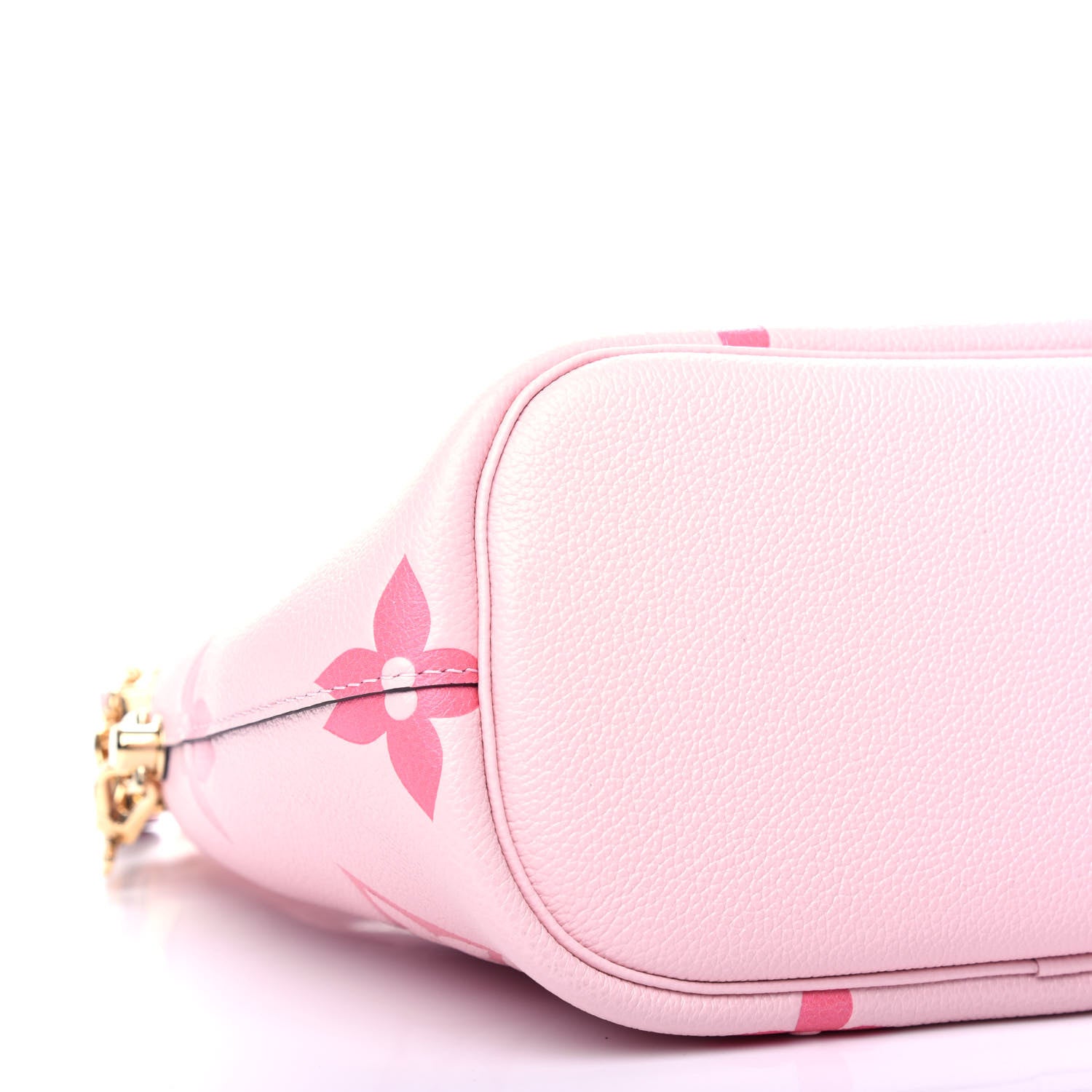 Louis Vuitton Empreinte Monogram Giant By The Pool Marshmallow Hobo PM Bouton De Rose 7 of 9