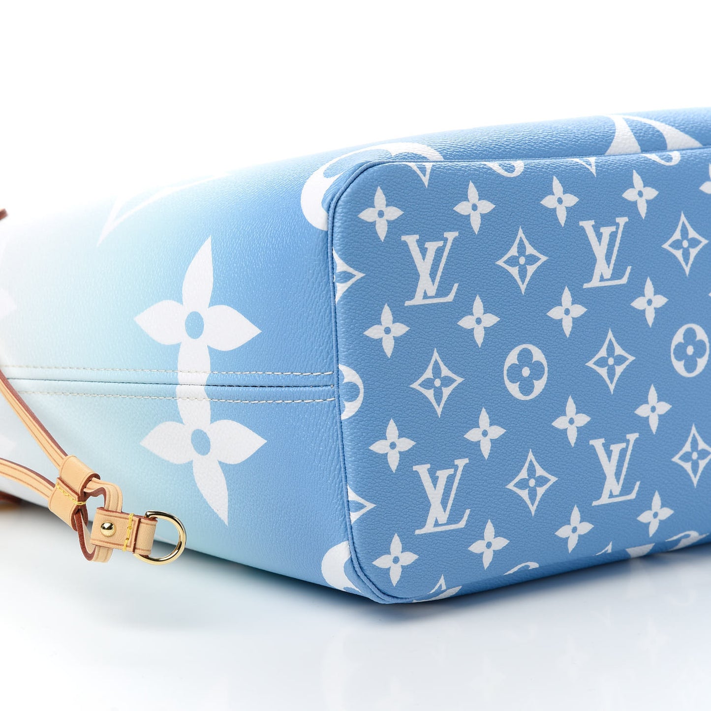 Monogram Giant By The Pool Neverfull MM Blue