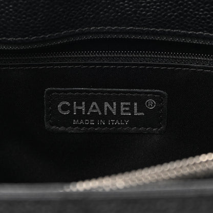 Chanel Caviar Quilted Grand Shopping Tote GST Black 6 of 10