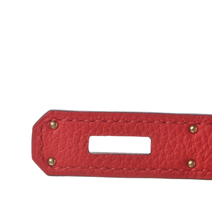 Hermes Togo Kelly Retourne 28 Rouge De Coeur 22 of 41