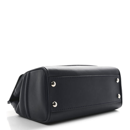 Versace Calfskin Medium Palazzo Empire Bag Navy Blue 4 of 12