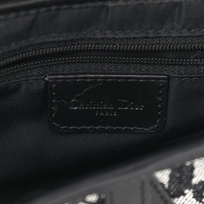 Christian Dior Monogram Saddle Bag Black 6 of 10