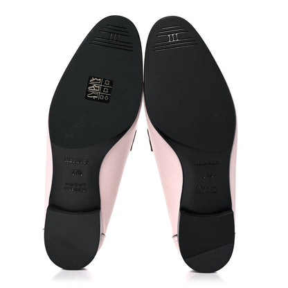 Hermes Calfskin Womens Paris Loafers 37.5 Rose Petale 5 of 9