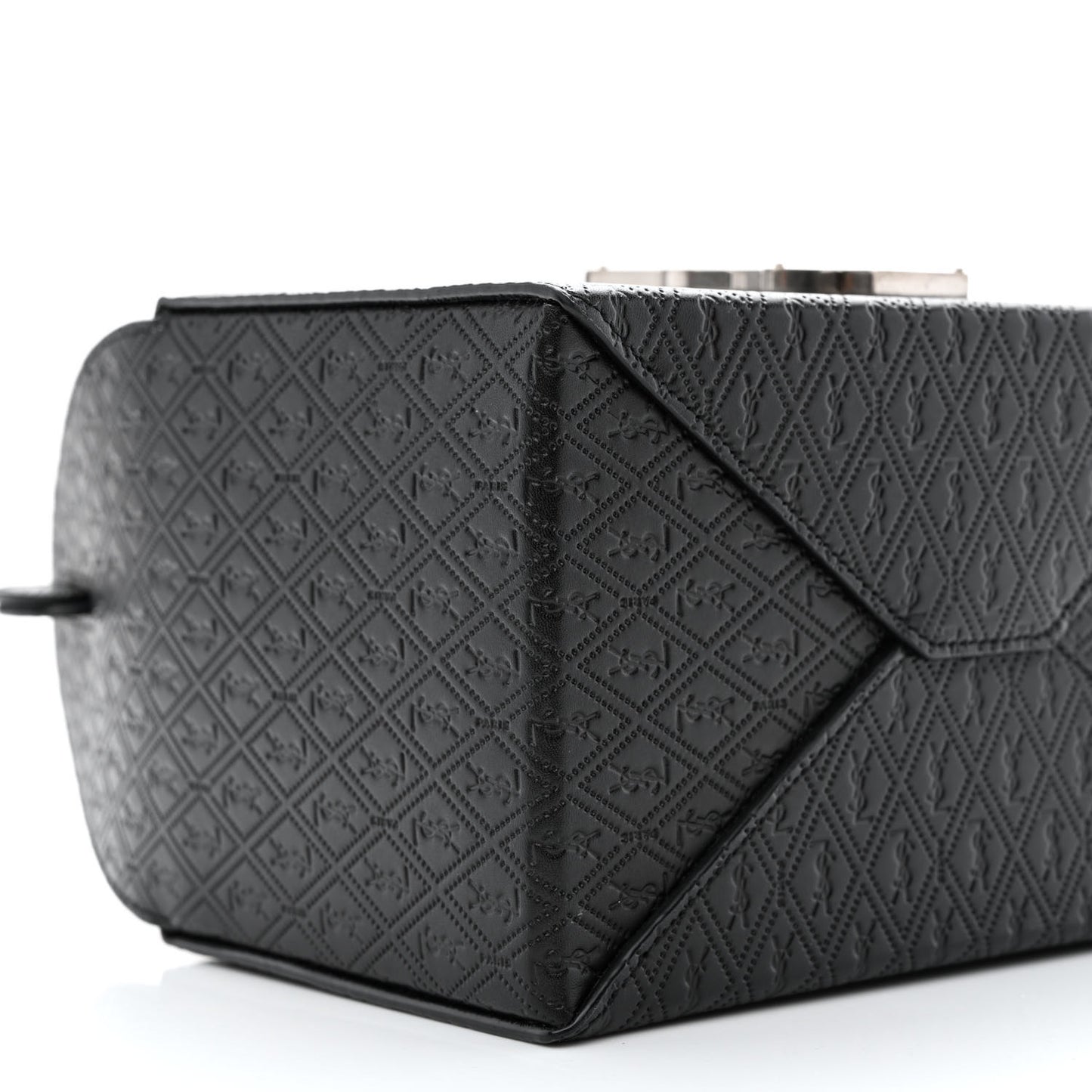 Calfskin Monogram Take Away Box Black