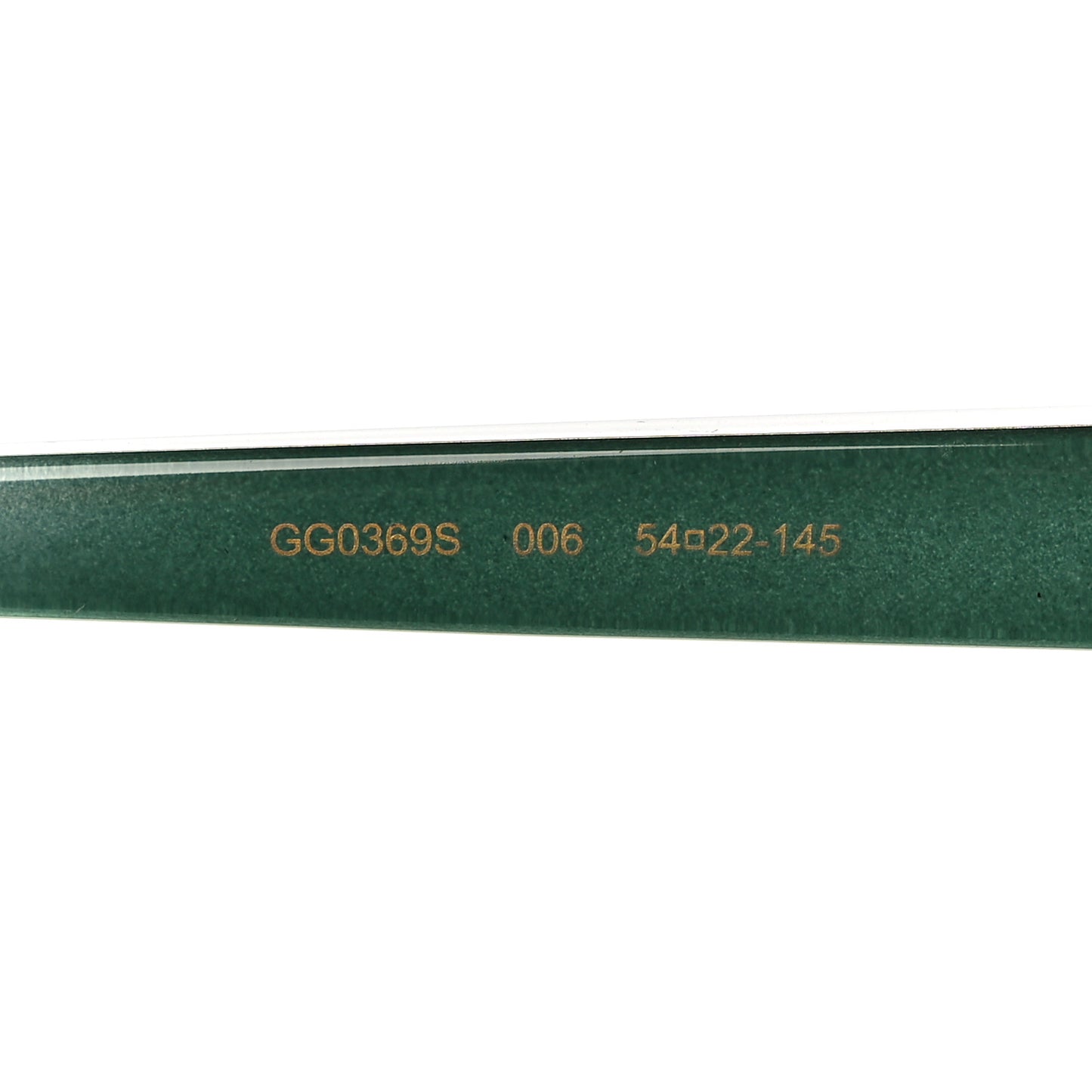 Acetate Cat Eye GG0369S Sunglasses GG Green