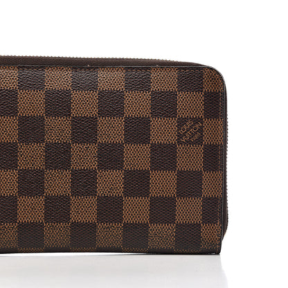 Louis Vuitton Damier Ebene Zippy Organizer Wallet 9 of 14