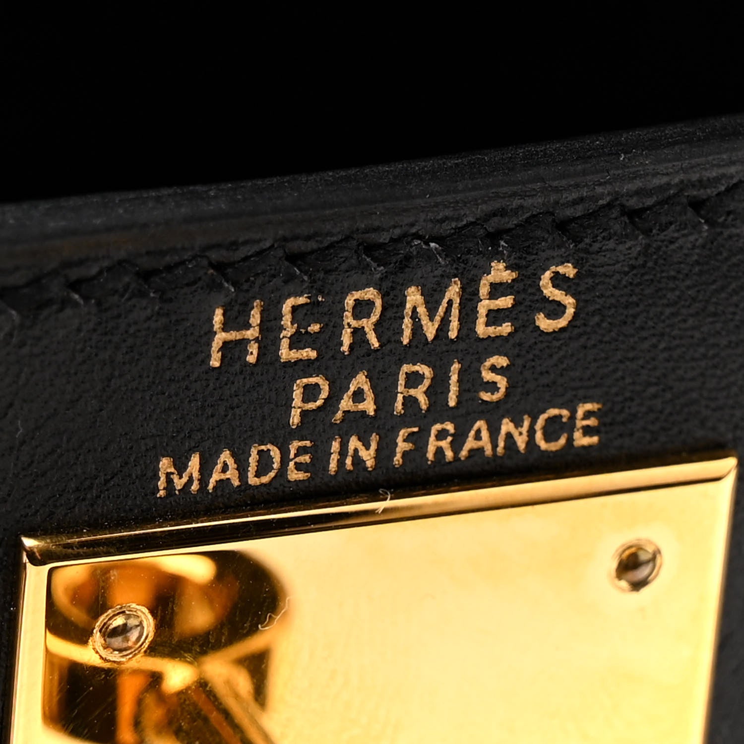 Hermes Box Kelly Retourne 28 Black 6 of 14