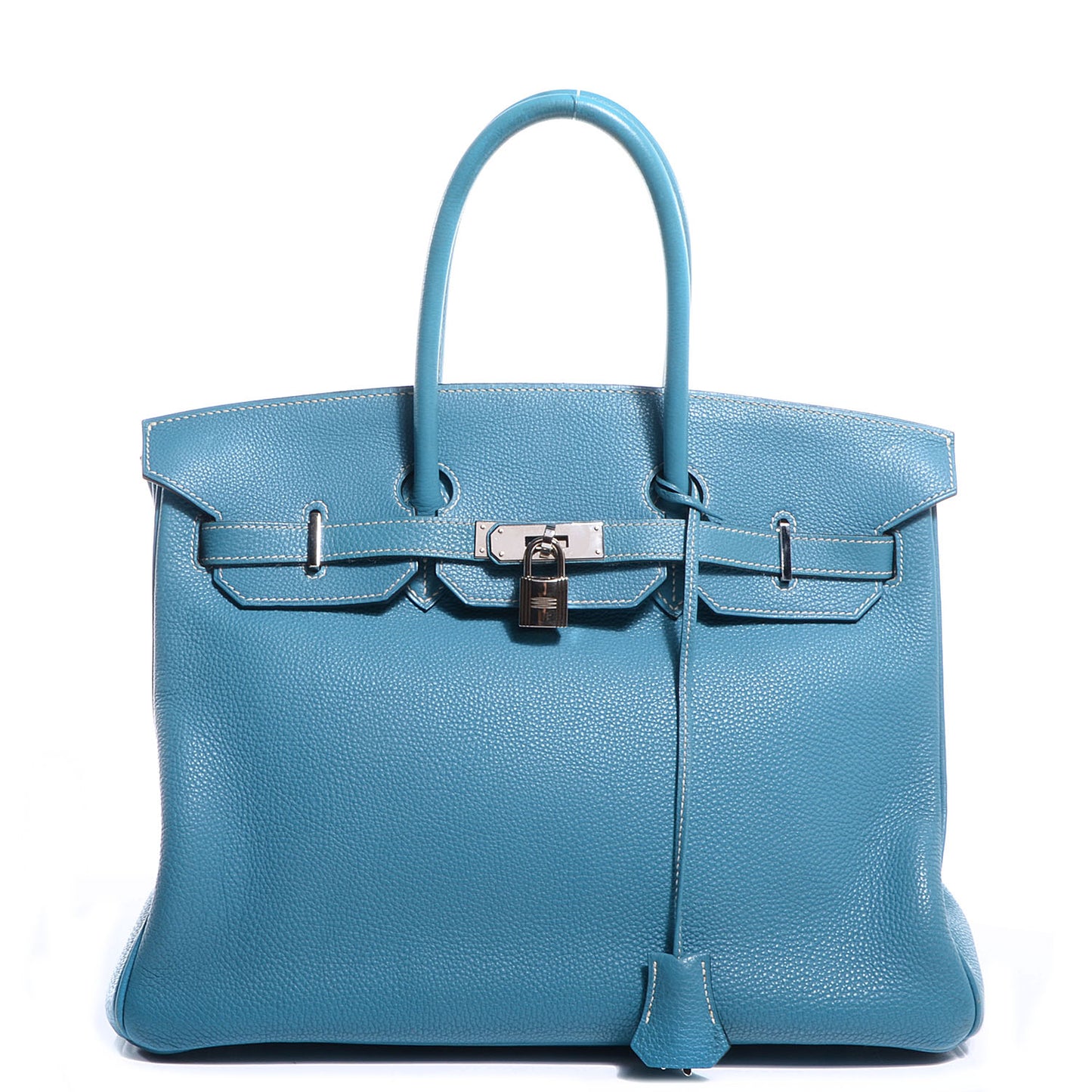 Togo Birkin 35 Blue Jean