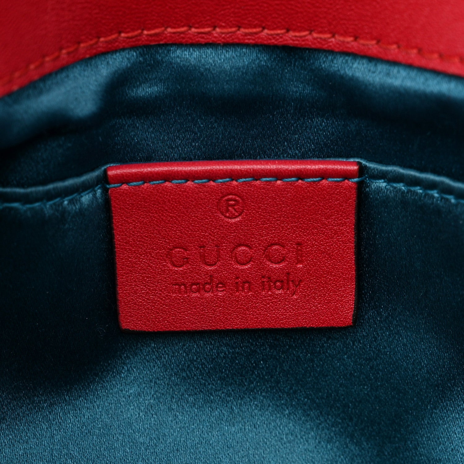 Gucci Velvet Matelasse Mini GG Marmont Shoulder Bag Hibiscus Red 7 of 10