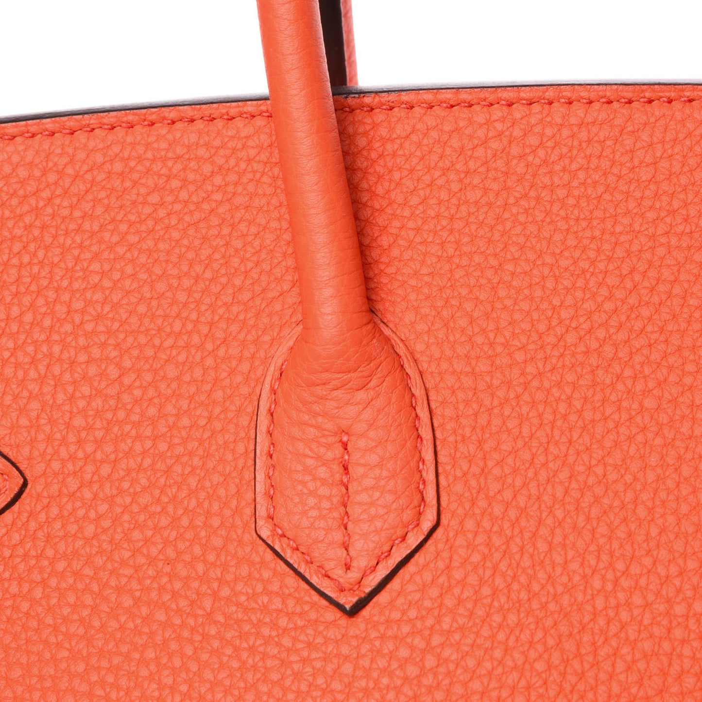 Togo Birkin 35 Orange Poppy