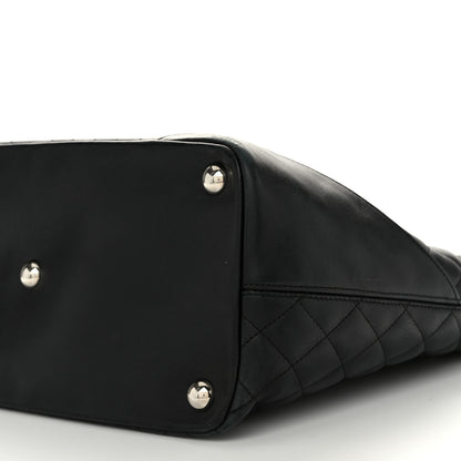 Chanel Calfskin Quilted Large Cambon Tote Black 10 of 12