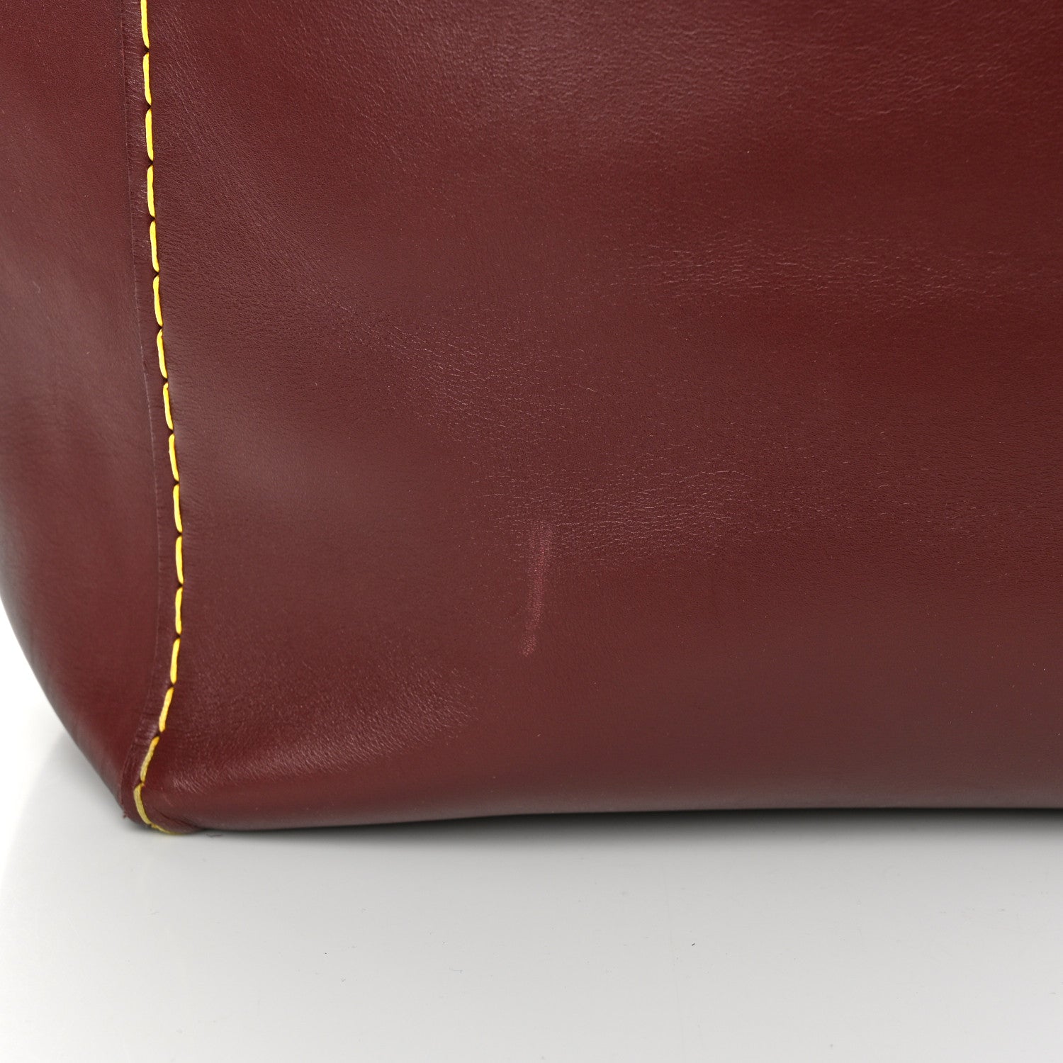 Celine Smooth Calfskin Vertical Cabas Burgundy 12 of 13